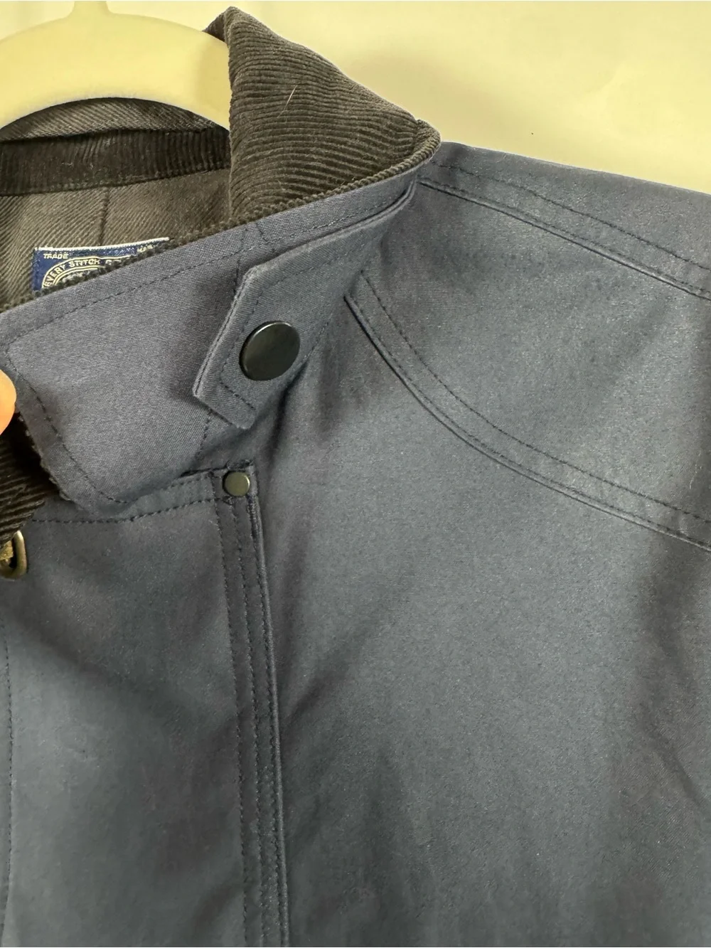 J. Crew Men's S Halley Stevenson Waxed-cotton Fireman Bretton Toggle Jacket Barn